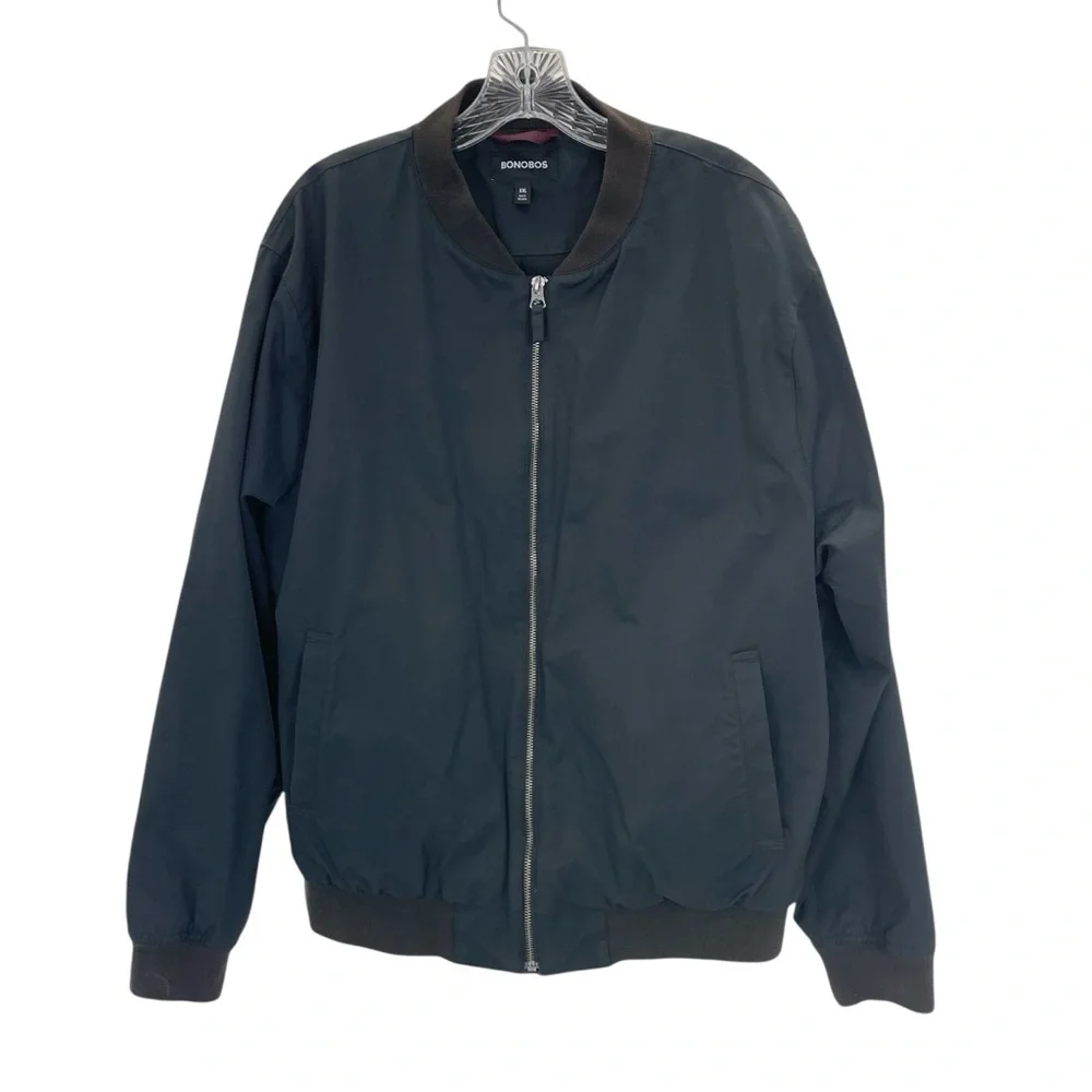 Bonobos Bomber Jacket XXL Black